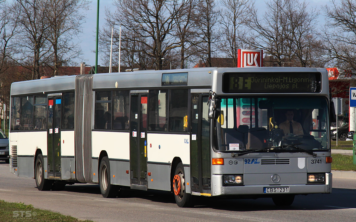 Литва, Mercedes-Benz O405GN № 92