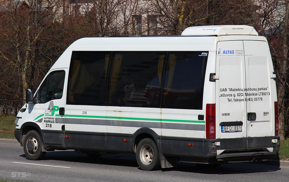 Литва, IVECO Daily 50C17V № 218