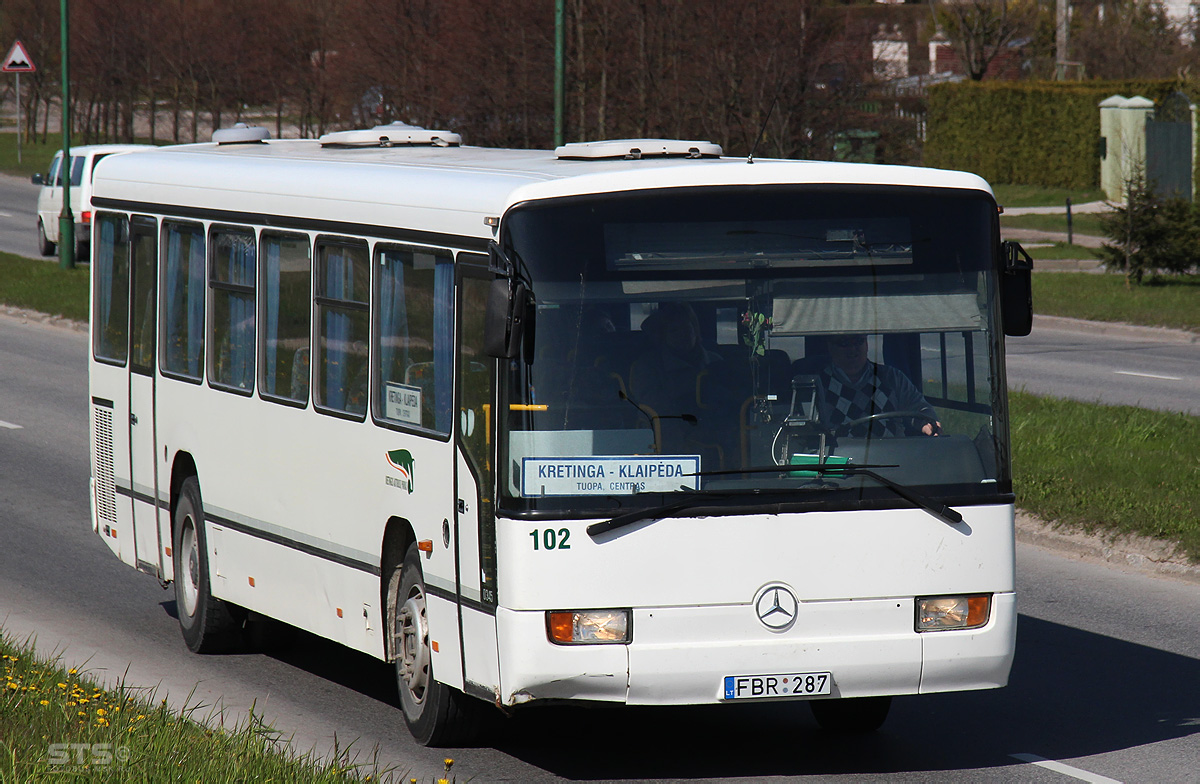 Литва, Mercedes-Benz O345 № 102