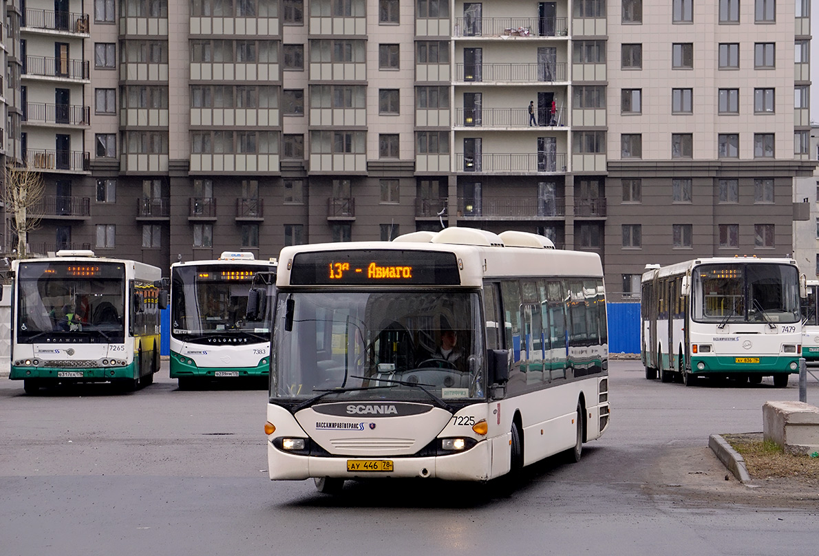 Санкт-Петербург, Scania OmniLink I (Скания-Питер) № 7225