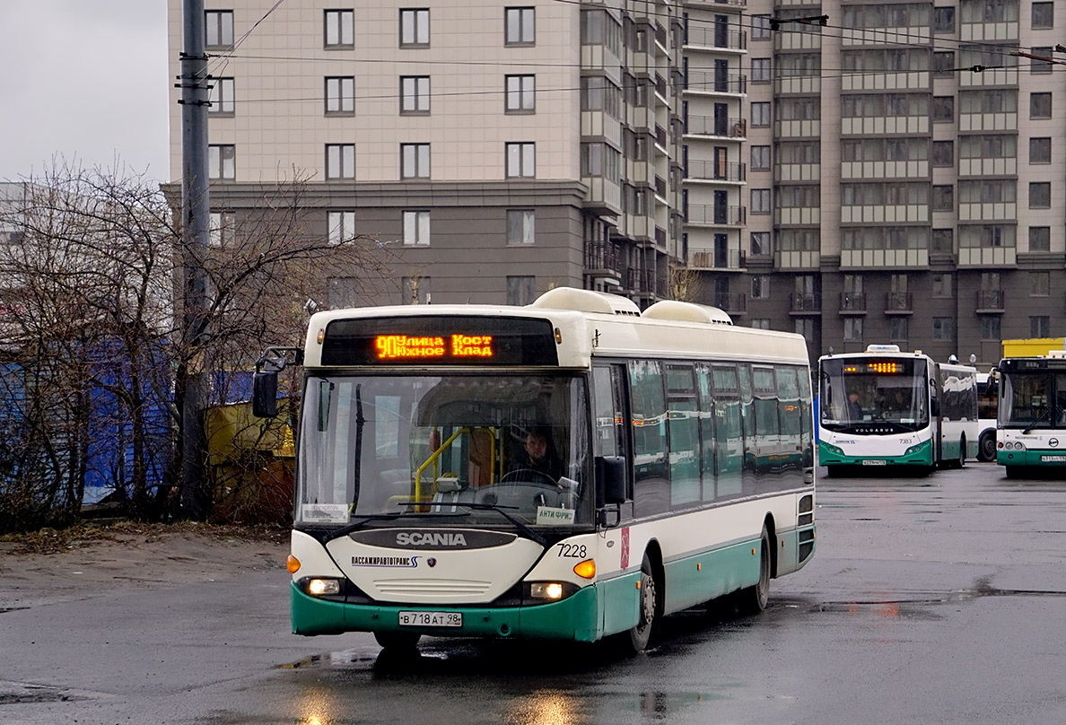 Санкт-Петербург, Scania OmniLink I (Скания-Питер) № 7228