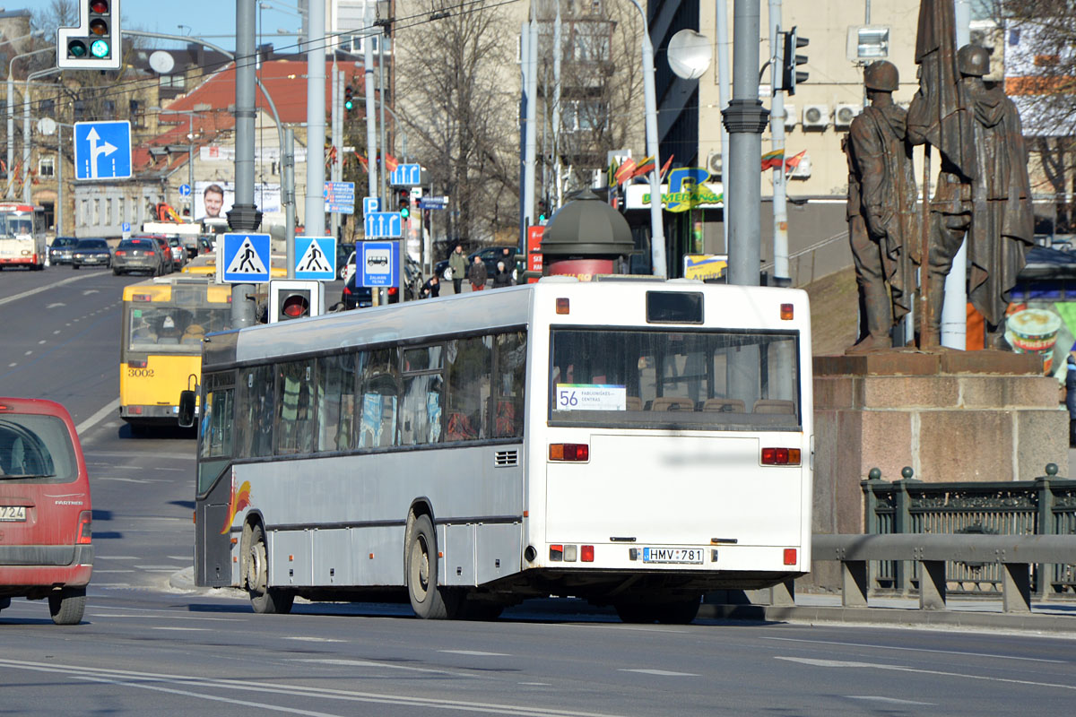 Литва, Mercedes-Benz O405N № HMV 781