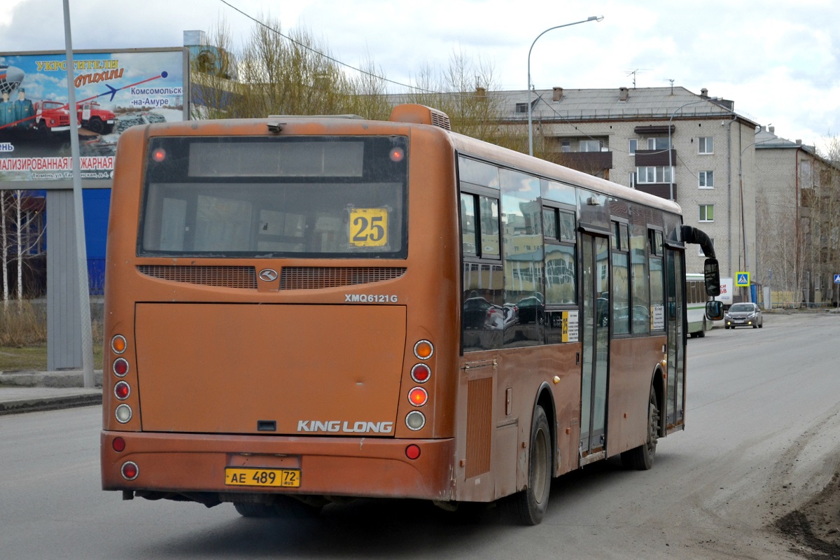 Тюменская область, King Long XMQ6121G № АЕ 489 72