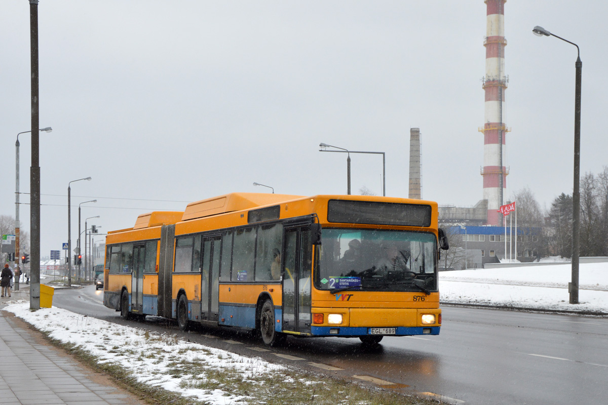 Литва, MAN A18 NG232 CNG № 876