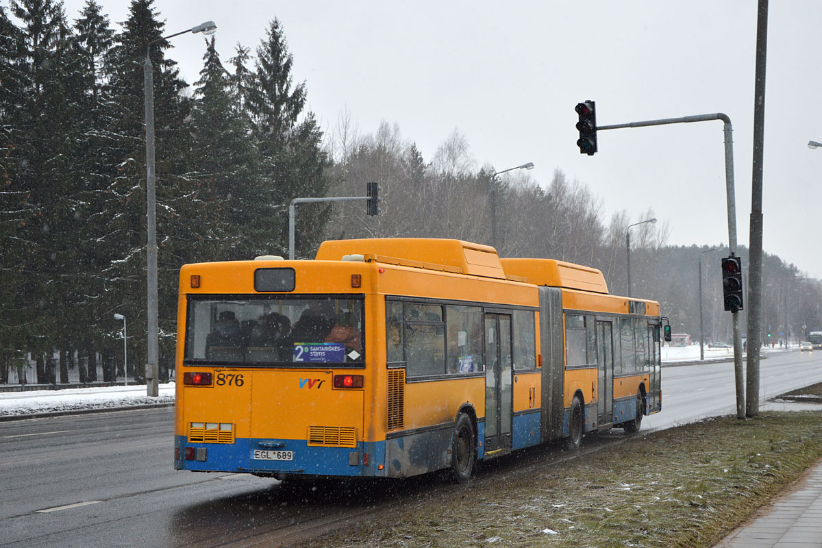 Литва, MAN A18 NG232 CNG № 876