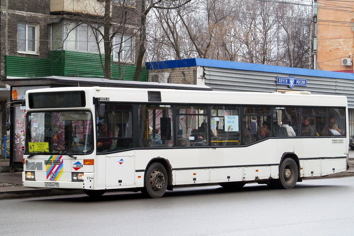 Perm region, Mercedes-Benz O405N2 № В 743 КМ 159