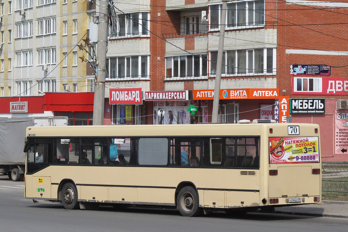 Пензенская область, Mercedes-Benz O405N № О 244 ЕР 58