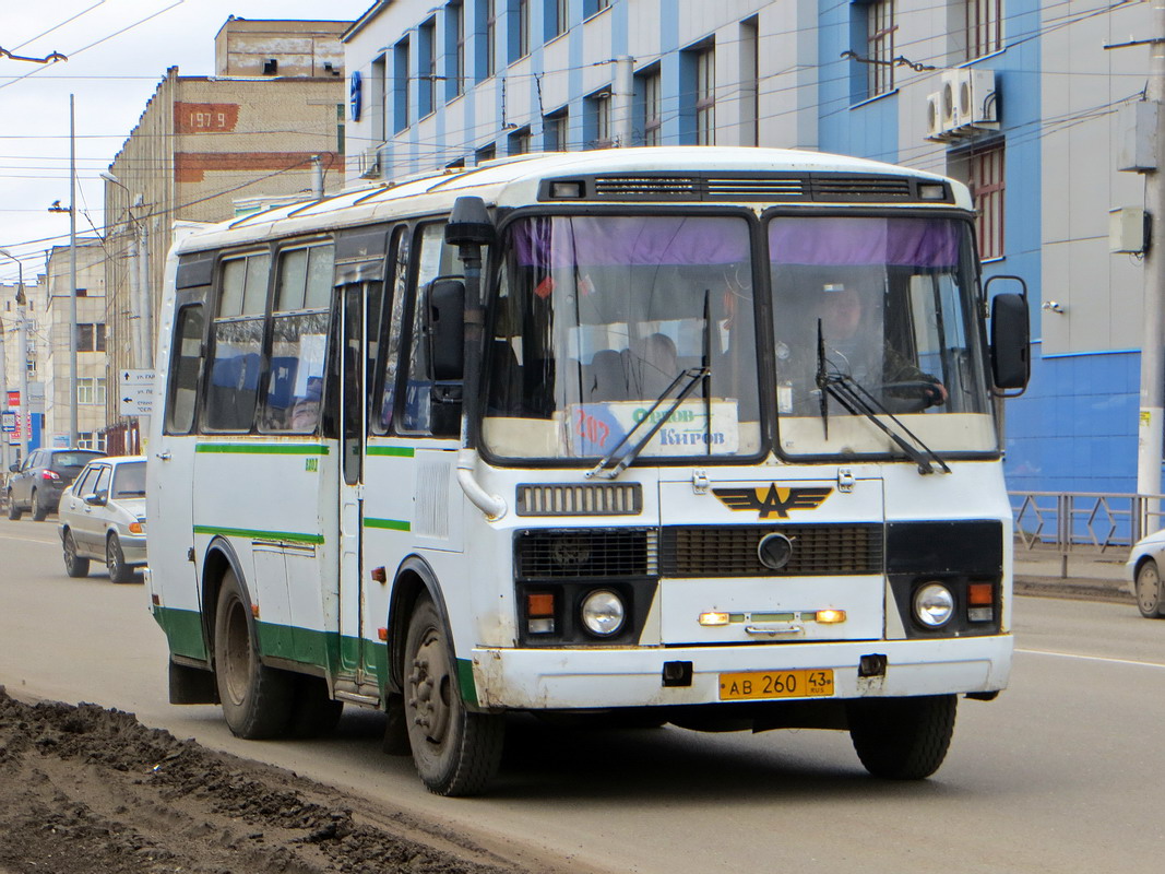 Кировская область, ПАЗ-32053-07 № АВ 260 43