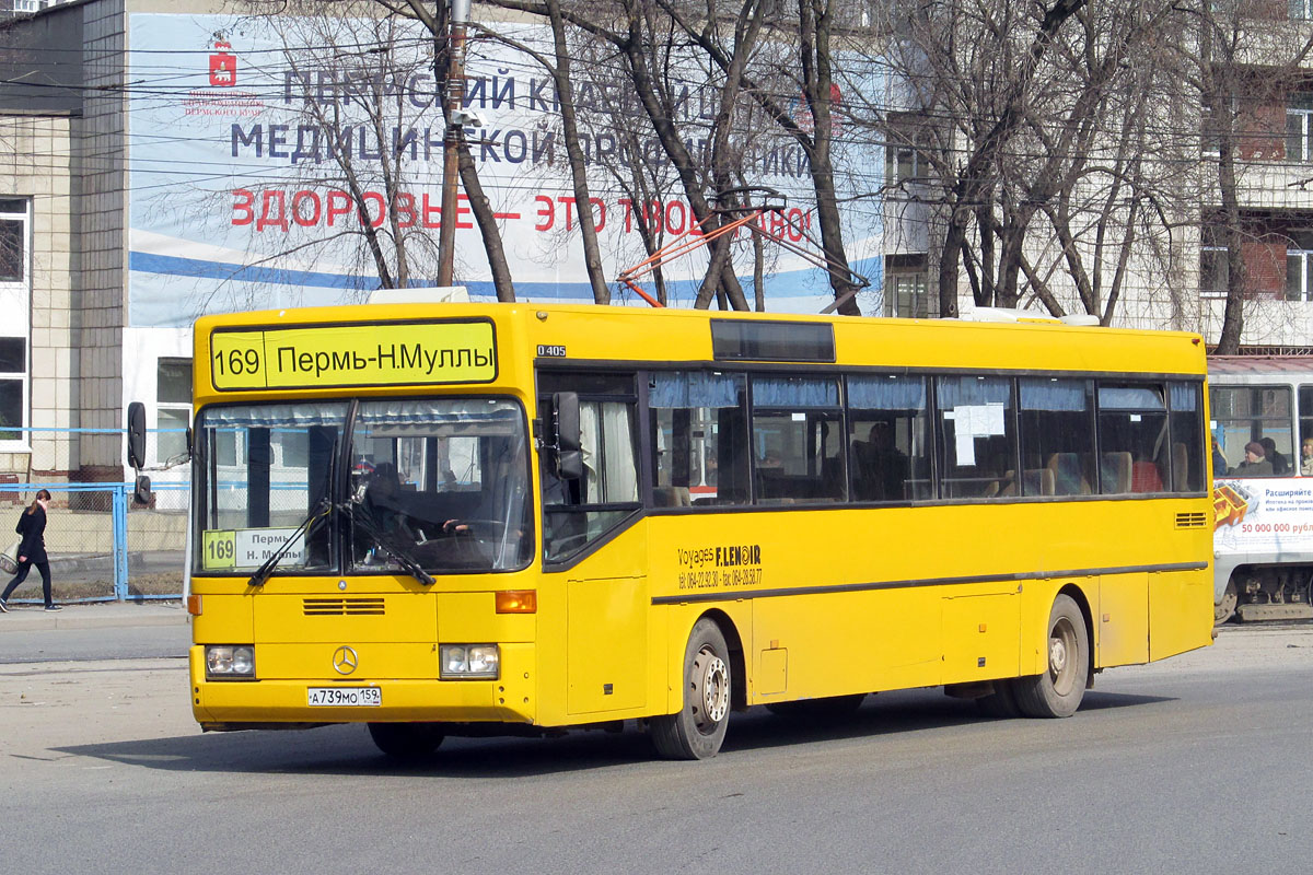 Пермский край, Mercedes-Benz O405 № А 739 МО 159