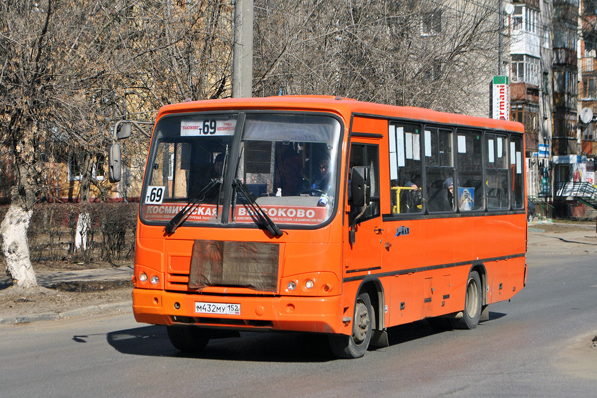 Нижегородская область, ПАЗ-320402-05 № М 432 МУ 152