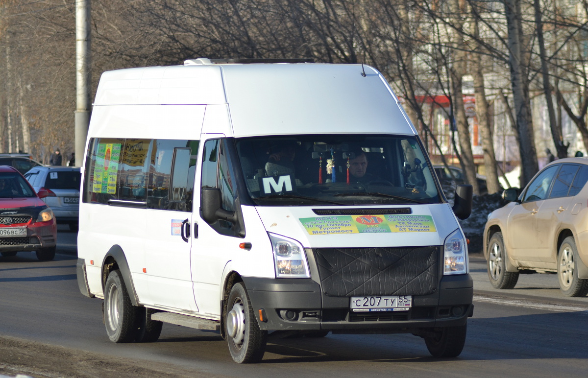 Омская область, Имя-М-3006 (Z9S) (Ford Transit) № С 207 ТУ 55