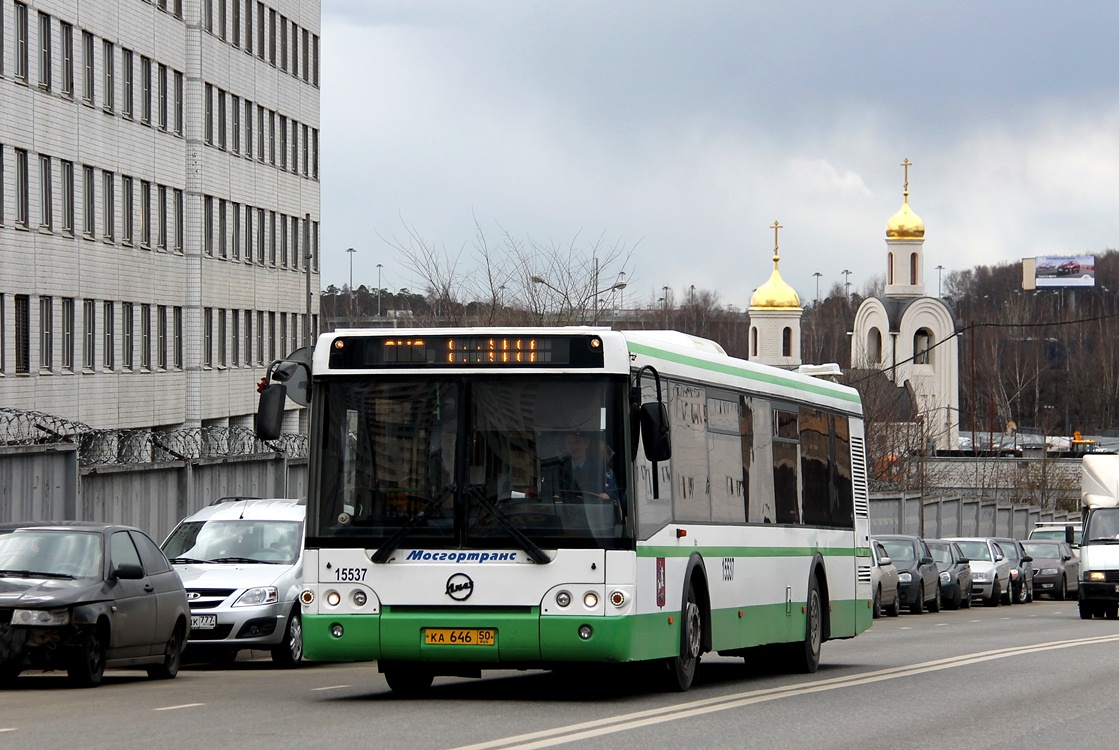 Москва, ЛиАЗ-5292.22 (2-2-2) № 15537