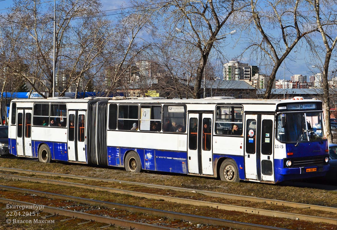 Sverdlovsk region, Ikarus 283.10 Nr. 1145