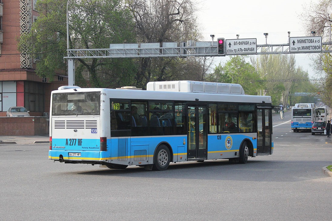 Алматы, Yutong ZK6120HGM № 139