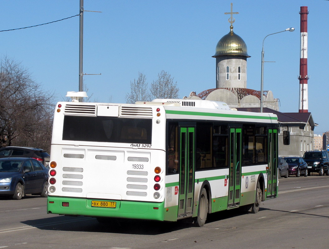 Москва, ЛиАЗ-5292.21 № 19333