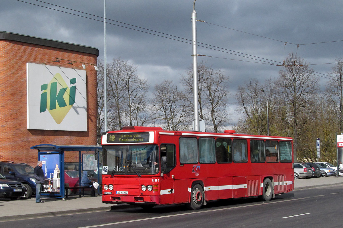 Литва, Scania CN113CLB № 664