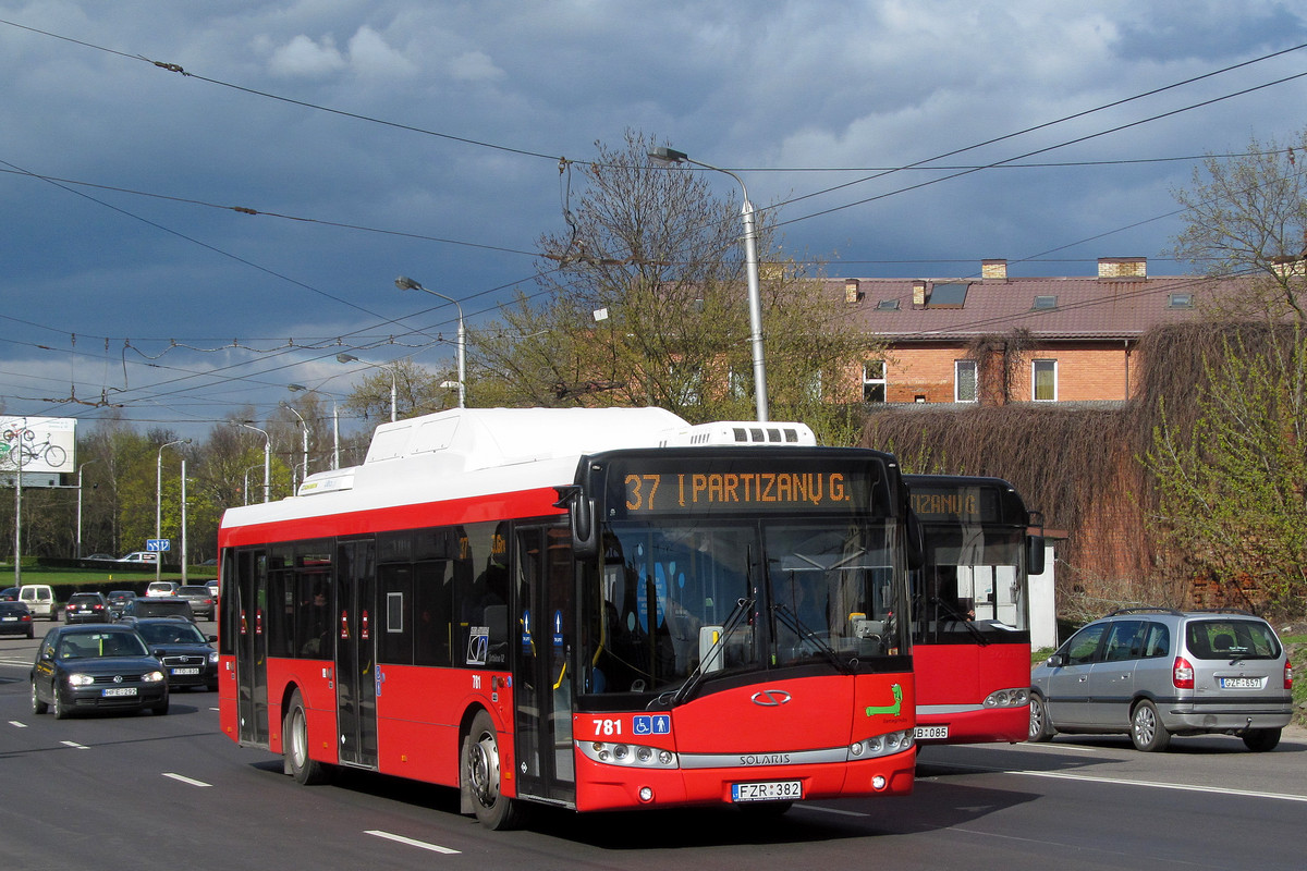 Литва, Solaris Urbino III 12 CNG № 781