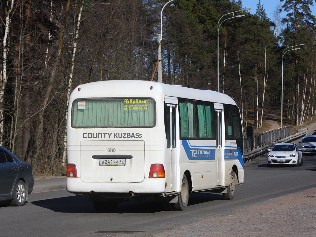 Ленинградская область, Hyundai County Kuzbass № 318