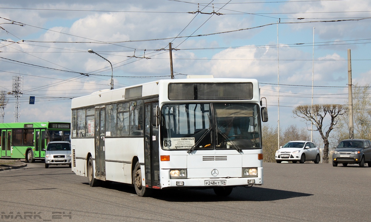 Krasnoyarsk region, Mercedes-Benz O405N # Р 248 КТ 124