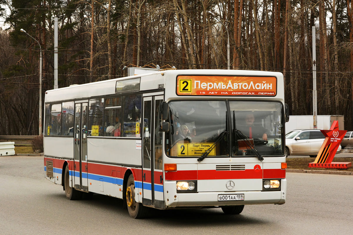 Пермский край, Mercedes-Benz O405 № В 001 АА 159