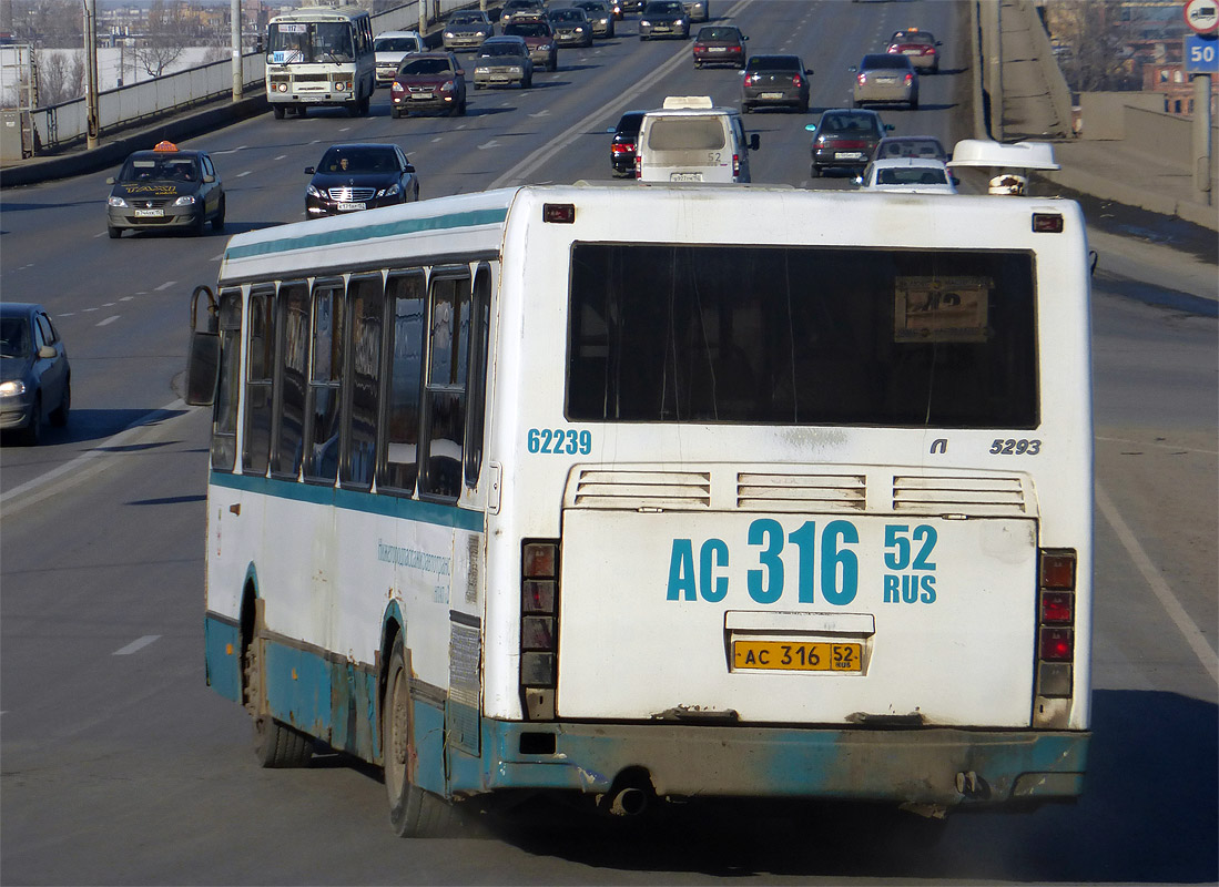 Нижегородская область, ЛиАЗ-5293.00 № 62239