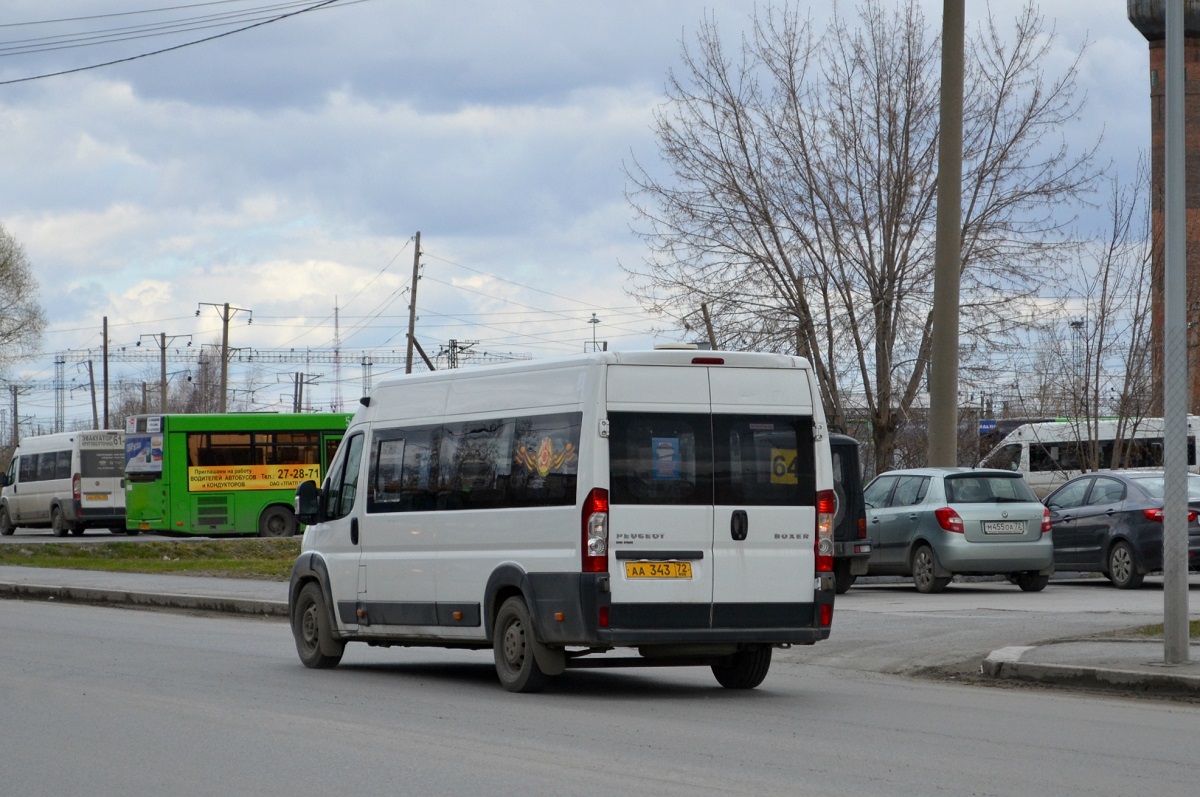 Tumen region, Nizhegorodets-2227SK (Peugeot Boxer) # АА 343 72