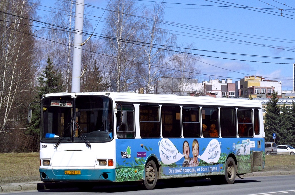 Нижегородская область, ЛиАЗ-5293.00 № 21017