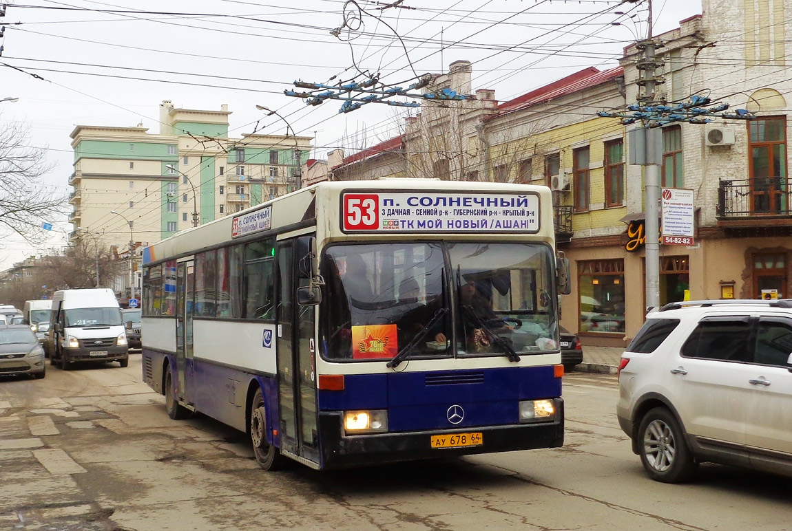 Саратовская область, Mercedes-Benz O405 № АУ 678 64