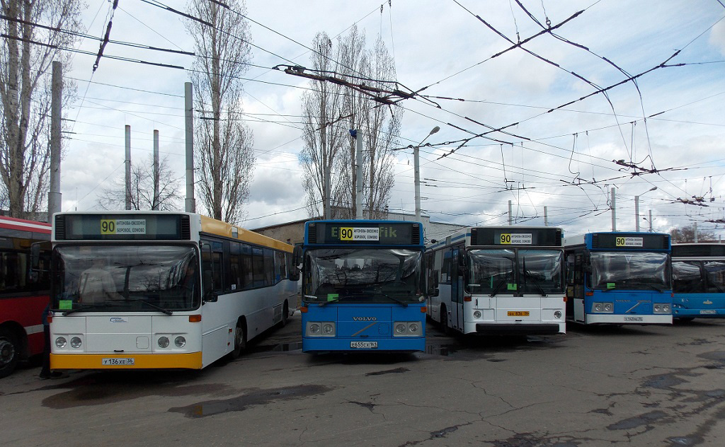 Воронежская область, Carrus K204 City L № У 136 ХЕ 36; Воронежская область, Carrus K204 City L № Е 655 СХ 161; Воронежская область — Комиссионные осмотры