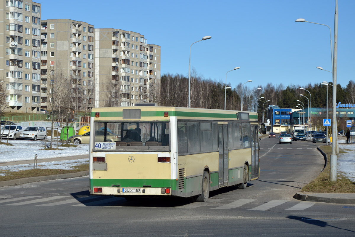 Литва, Mercedes-Benz O405N № GUD 152