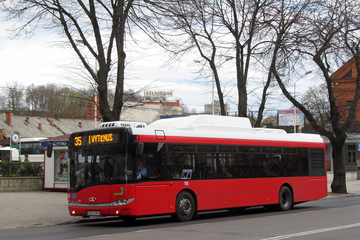 Литва, Solaris Urbino III 12 CNG № 792