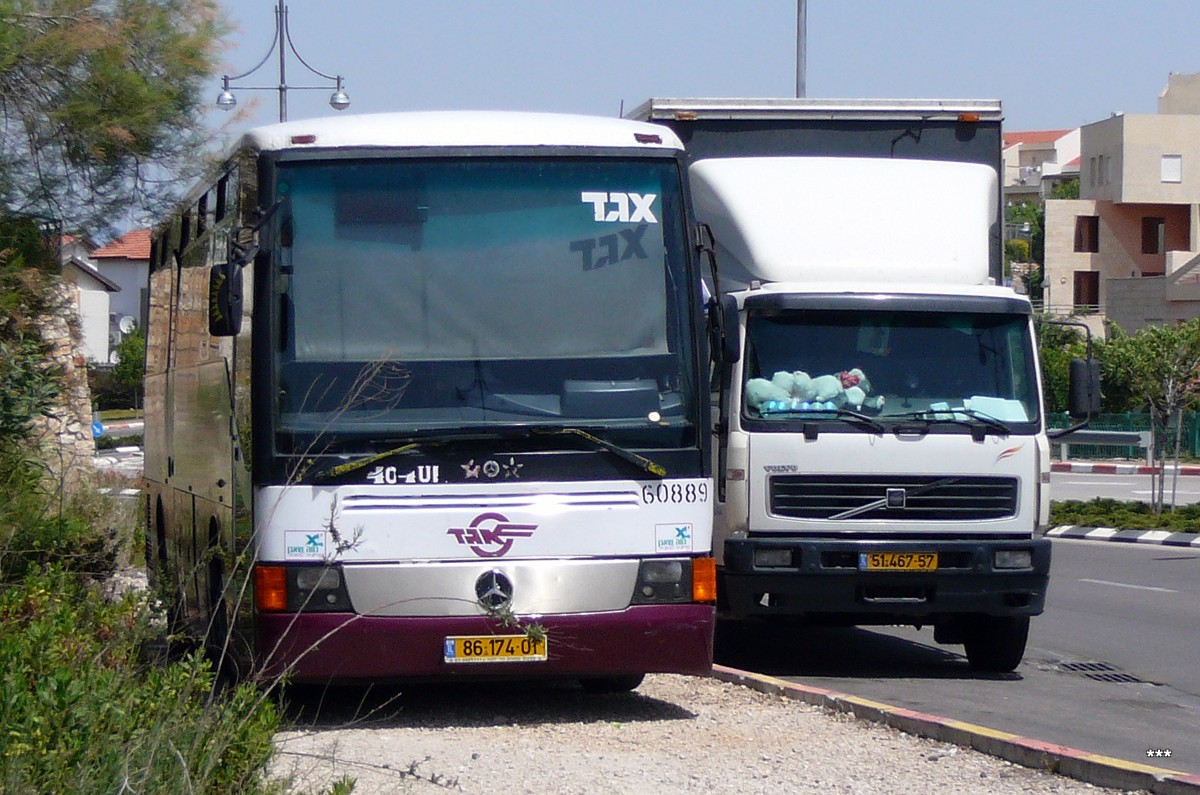 Израиль, Merkavim (Mercedes-Benz O404) № 60889