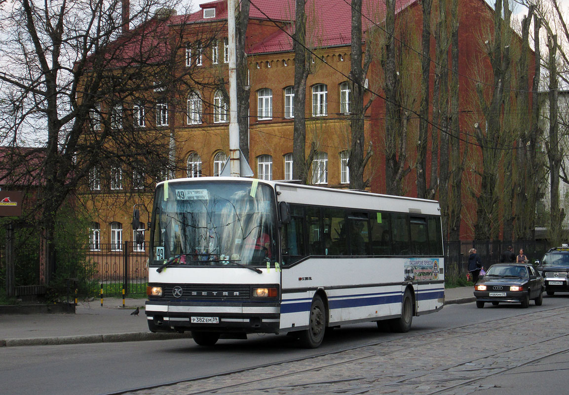 39 ев. Setra s250 Special в Калининграде. Р-382. Н262ем 39.