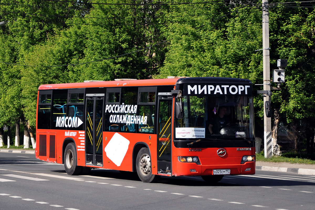 Москва, Higer KLQ6118GS № Н 325 СМ 197