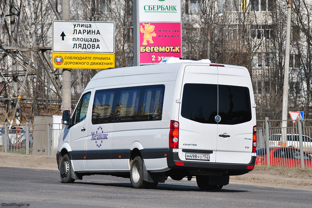 Нижегородская область, Луидор-223712 (Volkswagen Crafter) № М 498 УО 152