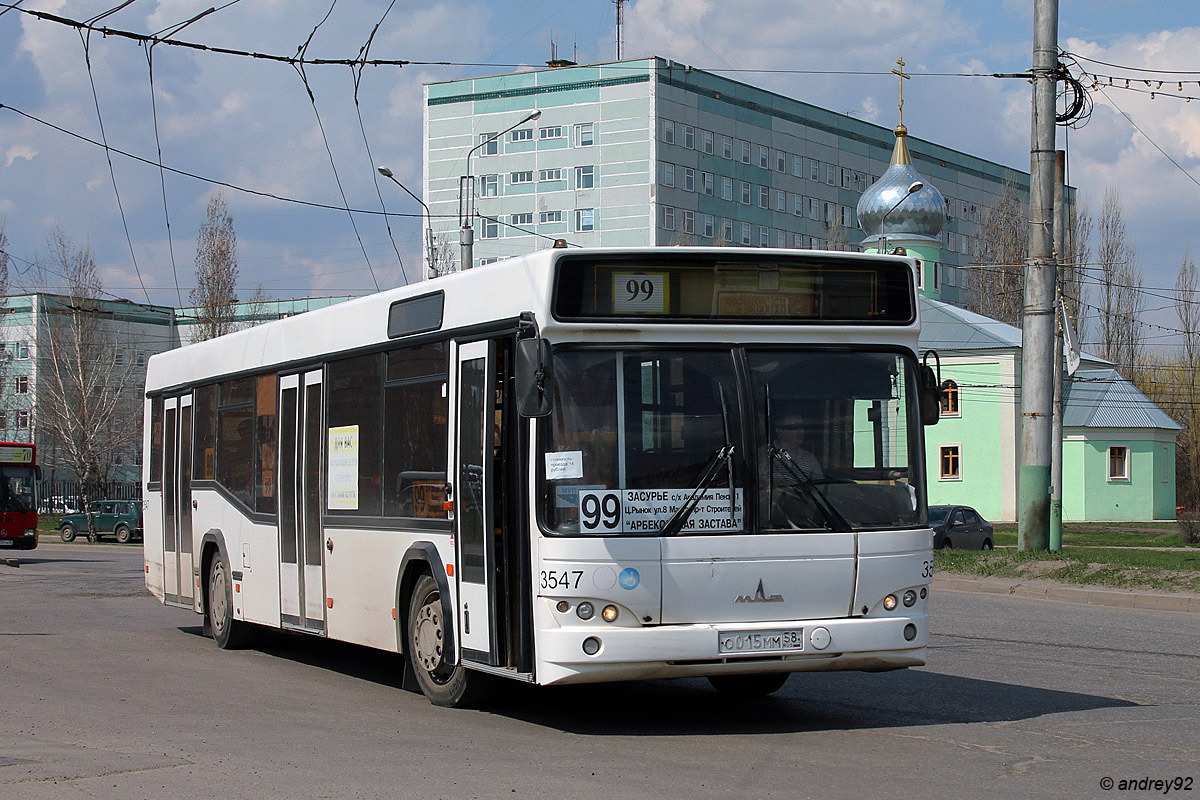 Пензенская область, МАЗ-103.465 № 3547