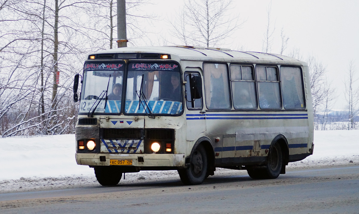 Архангельская область, ПАЗ-32054 № АС 057 29