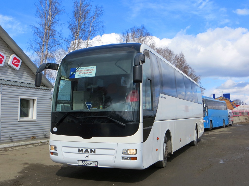 Свердловская область, MAN R07 Lion's Coach RHC444 № С 555 ОМ 96