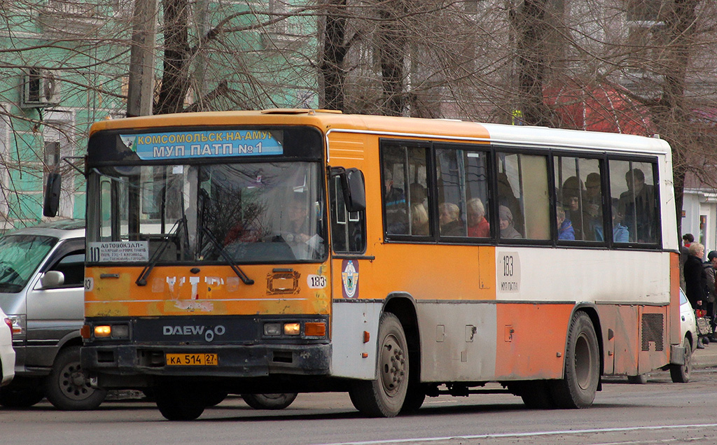 Хабаровский край, Daewoo BS106 Royal City (Busan) № 183