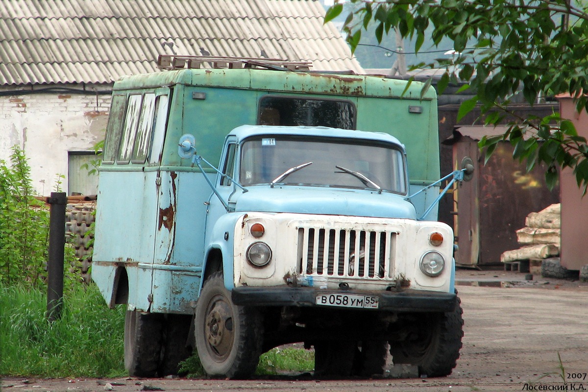 Омская область, СтЗМ-3903 № В 058 УМ 55