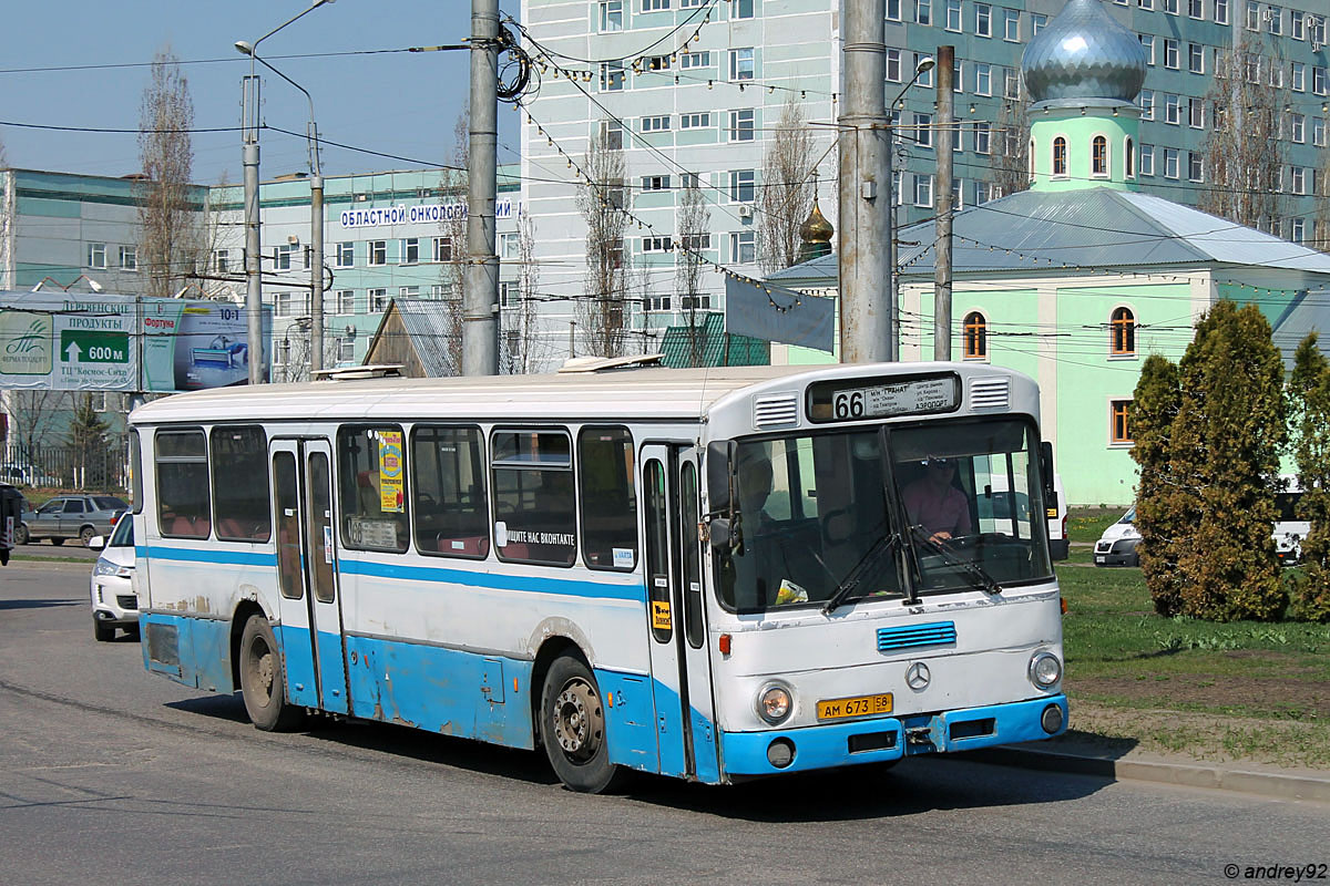 Penzai terület, Mercedes-Benz O307 sz.: АМ 673 58