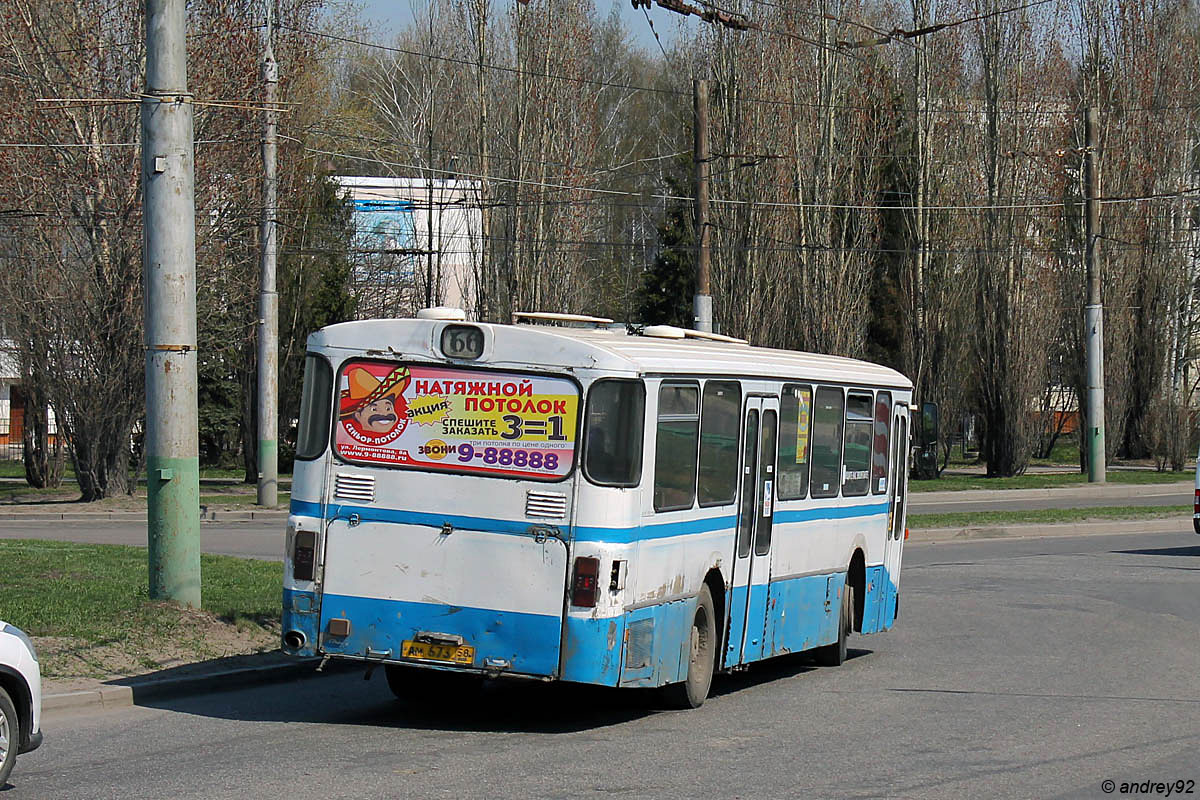 Пензенская область, Mercedes-Benz O307 № АМ 673 58