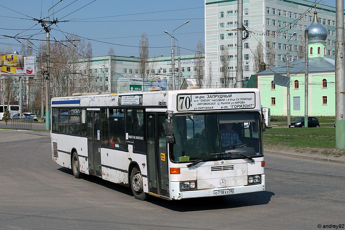 Пензенская вобласць, Mercedes-Benz O405N2 № О 718 ХУ 58