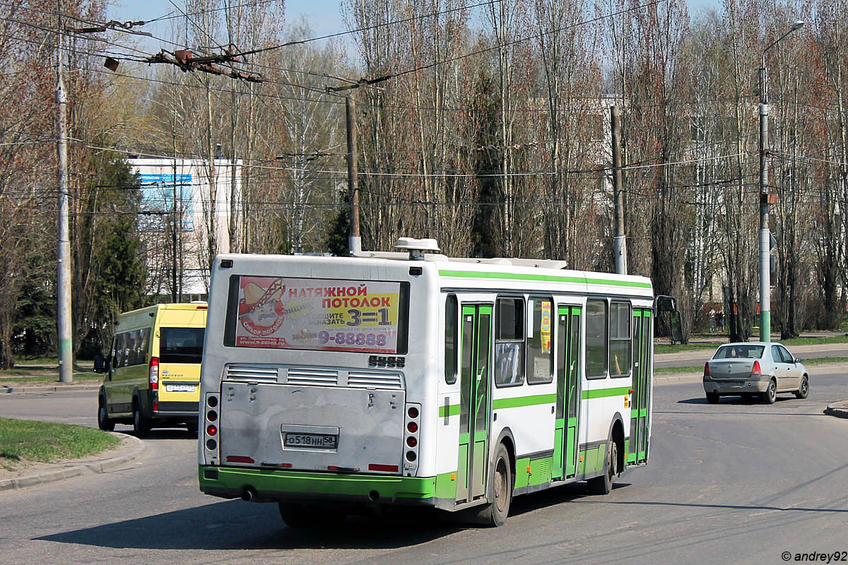 Пензенская область, ЛиАЗ-5256.45 № О 518 НН 58