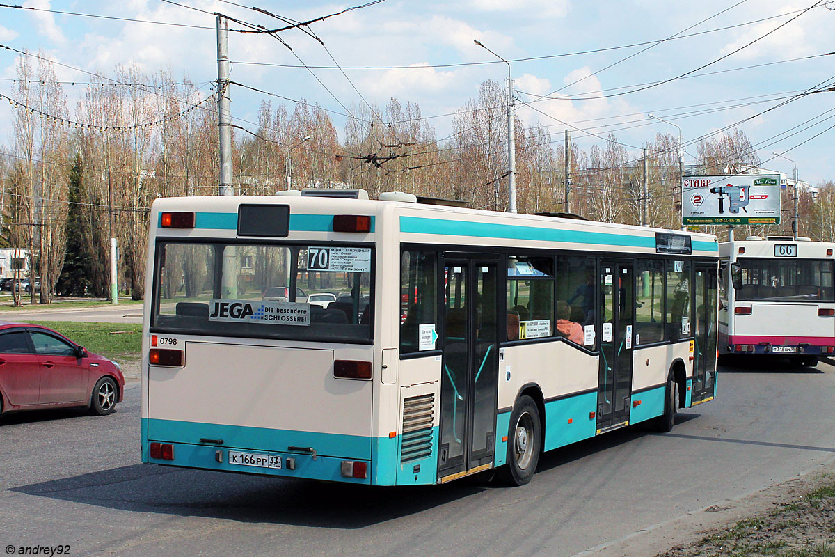 Пензенская область, Mercedes-Benz O405N2 № К 166 РР 33