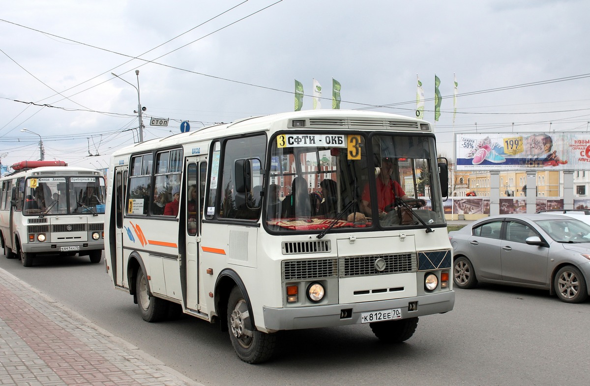 Томская область, ПАЗ-32054 № К 812 ЕЕ 70