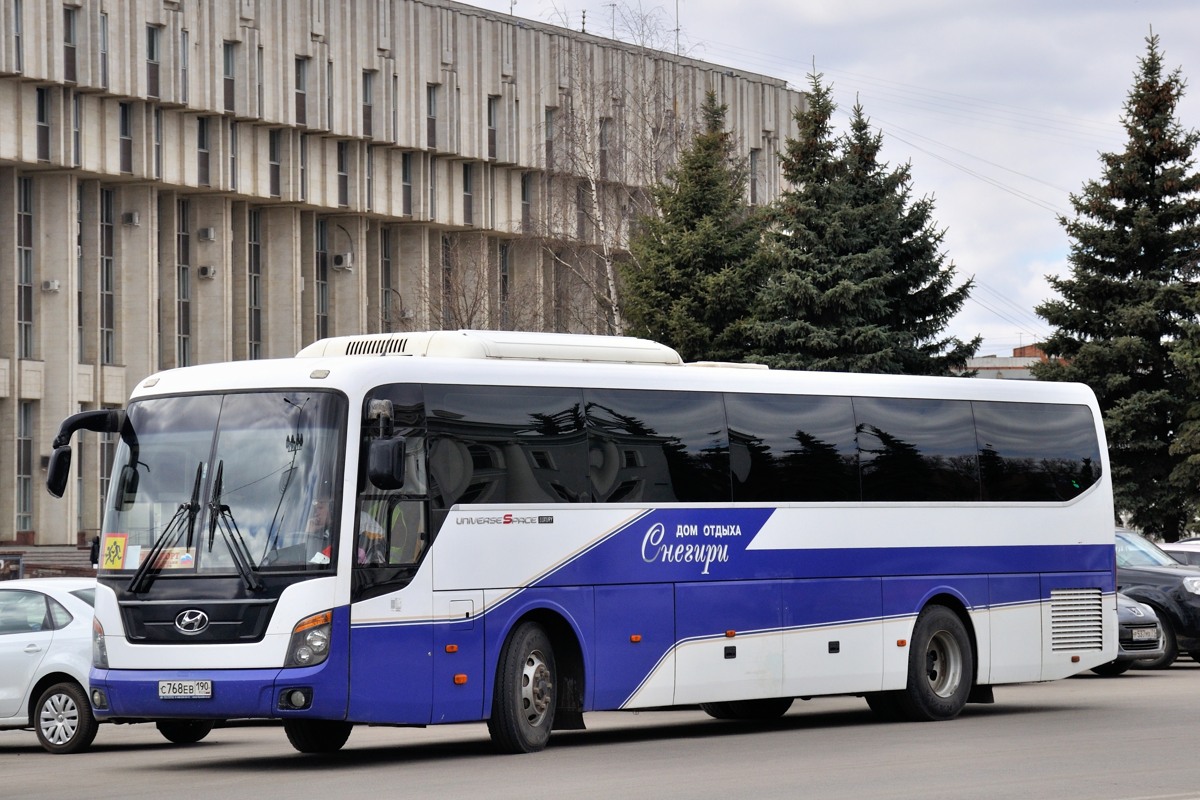 Московская область, Hyundai Universe Space Luxury № С 768 ЕВ 190