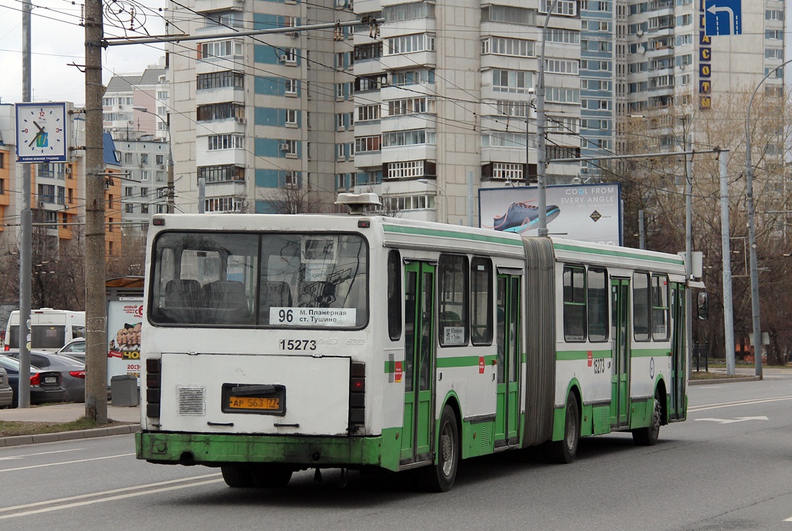 Москва, ЛиАЗ-6212.01 № 15273