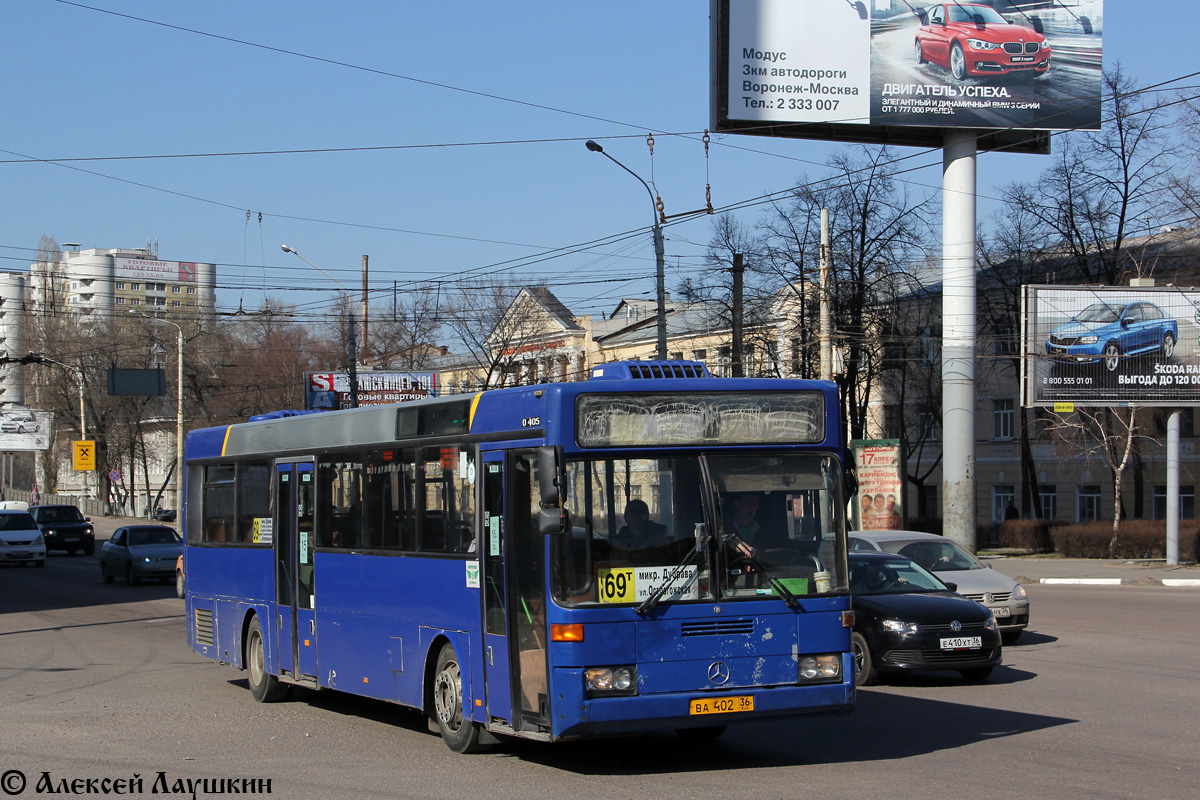 Воронежская область, Mercedes-Benz O405 № ВА 402 36