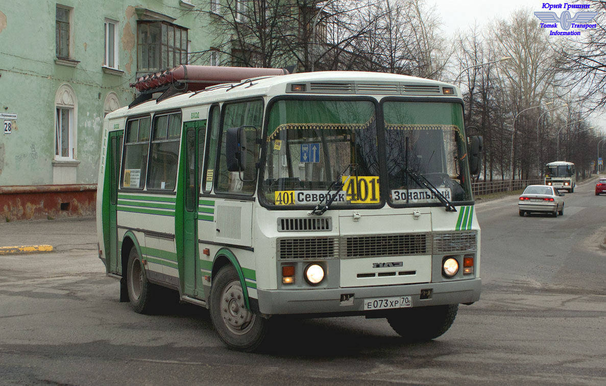 Томская область, ПАЗ-32054 № Е 073 ХР 70